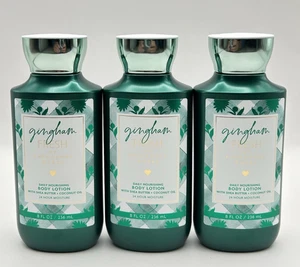 Bath and Body Works Gingham Fresh Body Lotion 8 OZ Juego de 3 hidratantes 24 horas - Imagen 1 de 3