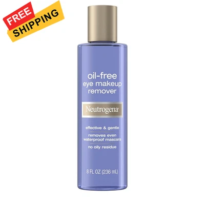 Desmaquillante y limpiador de ojos suave sin aceite Neutrogena 8 fl oz (paquete de 1)  Foto 1 de 4