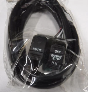NEW 1996-2000 HARLEY HD BIG TWIN & XL BLACK STOP START SWITCH DS-272224 W33-73G - Picture 1 of 3