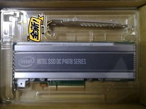 6.4TB INTEL P4618 SSD DC PCIE CARD SSDPECKE064T8 MLC 8.76PBW NVME- - Picture 1 of 5