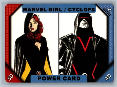 Marvel ReCharge CCG Marvel Girl / Cyclops #131/250 Power Card TCG Series 2 - Image 1 of 2
