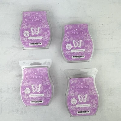 Scentsy Wax Bars Keep On Bloomin Lot Of 4 Scents 3.2 Fl Oz Rare New Sold Out - Image 1 of 4