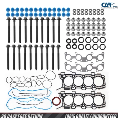 For 2011-2014 Ford F-150 Mustang 5.0L V8 Cylinder Head Gaskets M11 Head Bolts Foto 1 de 4