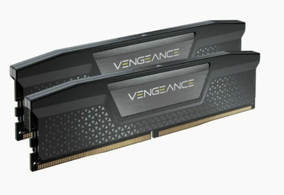 CORSAIR VENGEANCE 64GB (2 x 32GB) PC5-41600 (DDR5-5200) C40 DIMM Memory - Black - Image 1 of 3