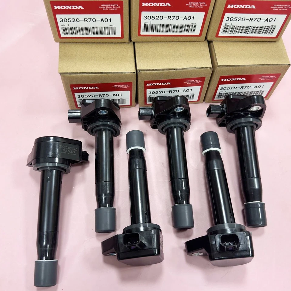 DENSO Ignition Coilsx6 673-2311 UF603 U5304 IC693 GN10426 E1103 30520-R70-A01 - Image 1 of 3
