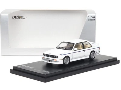 BMW M3 (E30)  - white - AR Box 1:64 - Immagine 1 di 4