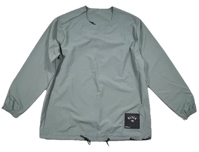 ESCALA NEGRA Para Hombres M Gris Pullover Chaqueta Cortavientos Cremallera Hombro Nuevo con Etiquetas Foto 1 de 4