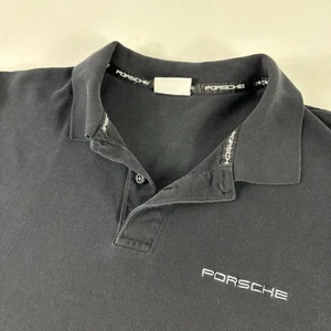 Polo Porsche Design Para Hombre XL Negro Selección de Conductores Coches Bordados - Imagen 1 de 10