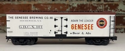 Atlas O -3001521 40' Wood Reefer Genesee Brewing Company #101(3 Rail) - Image 1 of 4