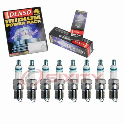 8 pc Denso Iridium Power Spark Plugs for 2000-2013 Chevrolet Suburban 2500 bv - Image 1 of 4