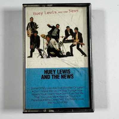 Huey Lewis & The News Self-Titled Cassette Chrysalis 4-1292 1980 Rock Pop - Image 1 of 2