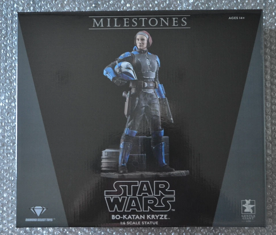 Star Wars BO KATAN Gentle Giant The Mandalorian Milestones Statue - Image 1 of 4