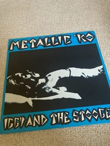 Iggy and the Stooges - Metallic KO Lp. Euro Press On Visa Records. All Exc - Picture 1 of 4