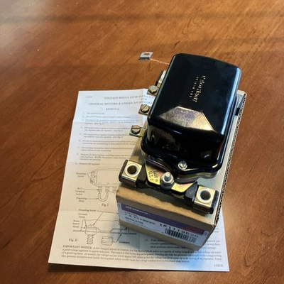 ACDelco NOS Voltage Regulator 1119626. 24 Volt Negative Ground with Shock Mount - Image 1 of 4