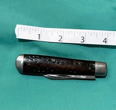 Vintage 1923-1951 KA-BAR Jumbo Swell End Jack Folding Pocket Knife Made In USA - Image 1 of 4