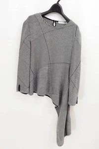 Womens Christian Dior 2013 Christian Dior by Raf Simons Asymmetric Houndstooth W - Picture 1 of 9