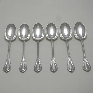 LILY Design Maxfield & Sons Victoriano Silver Service Cubiertos Seis cucharas de postre - Imagen 1 de 2