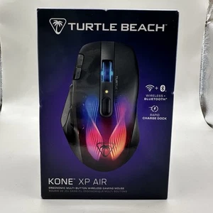 Turtle Beach Kone XP Air Wireless Customizable Ergonomic RGB Gaming Mouse Black - Picture 1 of 4