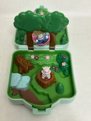 Juego Pokemon Tomy Polly Pocket Blue Viridian Forest 1997 Mewtwo Poliwhirl Foto 1 de 4