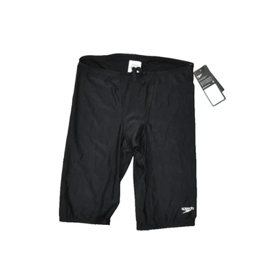 Pantalones cortos de natación Speedo Pro LT Jammer para hombre talla regular 32 negros poliéster NUEVO Foto 1 de 4