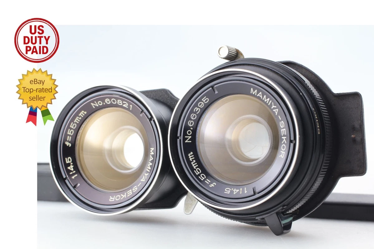 Mamiya f/4.5 55mm Focal Camera Lenses for sale | eBay