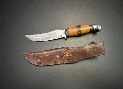 复古 Cattaraugus 狩猎刀 - 美国 — 第 1/4 张图片