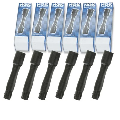 Bota de bobina de encendido NGK de 6 piezas para BMW 320i 2001-2002 2,2 L L6 - Direct Spark vb Foto 1 de 4