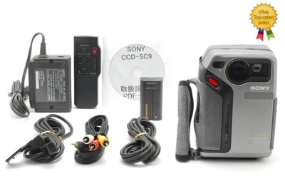 【 Excellent+5 】 Sony Handycam CCD-SC9 Video Hi8 Camcorder Works From JAPAN - Image 1 of 4