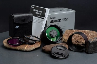 MC Kenko Mirror Lens  400mm/F8.0 For Nikon F or Canon EF.  With Dandelion Chip. - Image 1 of 4