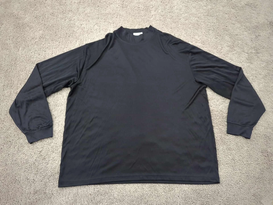 Camisa De Colección Irvine Park Para Hombres 2XL Negra Acanalada Tejida Hecha en Singapur Foto 1 de 4