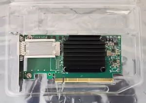 DELL MELLANOX CONNECTX-4 QSFP28 NIC LP MCX455A-ECAT 1/10/25/40/50/ 100 GbE - Picture 1 of 10