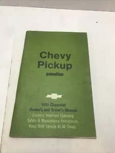 1980 Chevy Pickup Owner's & Driver's Manual - 1st print 14006859 A Original - Picture 1 of 3