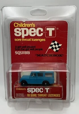 1966 Matchbox Lesney Land Rover Safari #12 (Children’s Spec-T Card) - Image 1 of 4