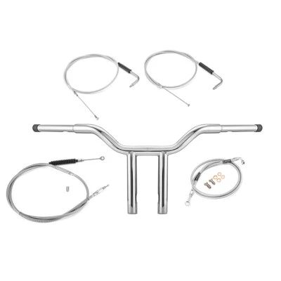 Kit de manillar para Harley Dyna FXD Street Bob Low Rider 14" elevación MX-T barra no ABS Foto 1 de 4