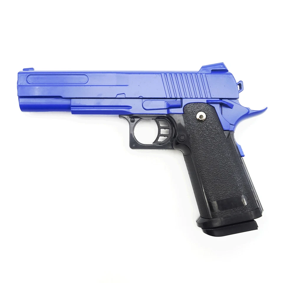 Softair Pistole Rayline Metall RV19 blue, 1:1, 23cm, 530g, 6mm, Farbe: blue