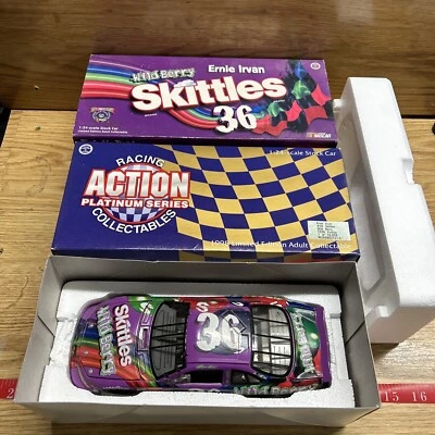 Pontiac 1998 Ernie Irvan #36 Skittles Wild Berry acción 1:24 Foto 1 de 4