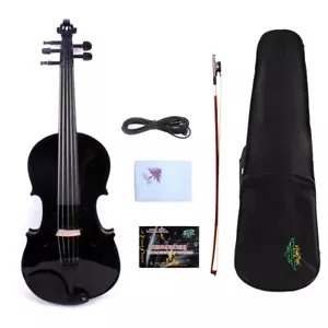 5 string Viola Acoustic Electric viola 16.5inch Maple spruce Handmade Free Case - Picture 1 of 9