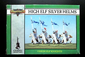 OOP Citadel / Warhammer Metal High Elves Silver Helms NIB - Picture 1 of 3