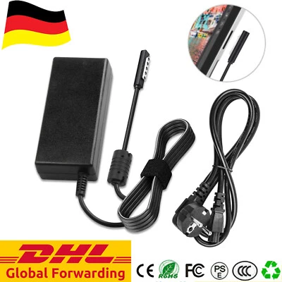 Surface Pro Netzteil 48W Für Surface Pro 1 Pro 2 Ladegerät 1512 1514 1536 +Kabel - Bild 1 von 4