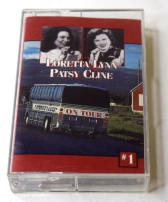 On Tour No. 1 by Loretta Lynn/Patsy Cline (Cassette, May-1996, Universal Special - Image 1 of 4
