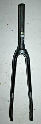 Horquilla de bicicleta de carretera Trek Emonda de carbono 11/8" cónica 38,4 235 mm disco 381 g eje pasante Foto 1 de 4