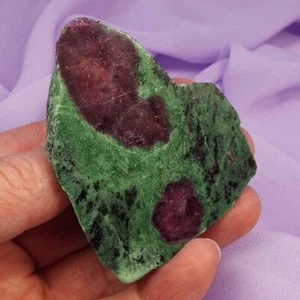Polished Ruby in Fuchsite slice 'Change The World' 55g SN19714 - Picture 1 of 4
