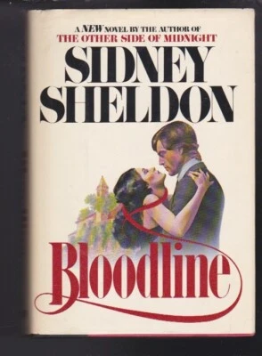 Bloodline Hardcover by Sidney Sheldon 1st Ed. 1977 VG Foto 1 de 4