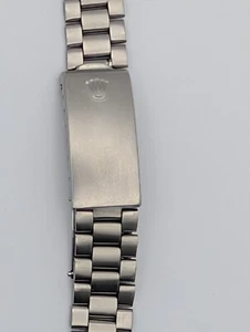 Vintage Rolex 16 mm Steel Bracelet. - Imagen 1 de 11