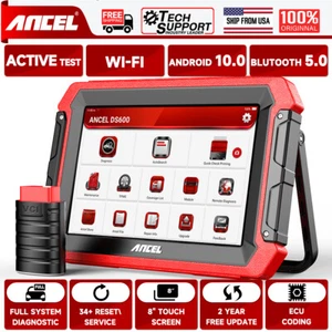 ANCEL Code Reader OBD2 Scanner IMMO ECU Coding Car Diagnostic Tool Active Test - Picture 1 of 12