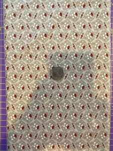 1800's Reproduction Cotton Fabric Material Madders Marcus 1 Yd Tan - Picture 1 of 2