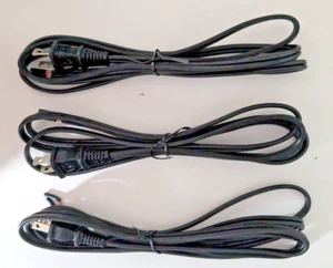 3 Pack - 6 ft Lamp Cord w/ Open End, Polarized Plug, UL Listed 2-Prong  NEW - Picture 1 of 7