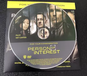 2012 PERSON OF INTEREST FYC DVD RARE PROMO OOP WARNER BROS JIM CAVIEZEL CIA 2 EP - Picture 1 of 3