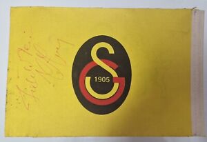 Fatih Termin autographed flag - Galatasaray - 2000