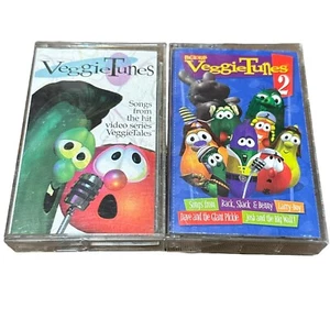 Veggie Tales / Veggie Tunes Songs From the Hit Video Series Cassette 2 Lot - Bild 1 von 5
